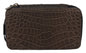 Trousse de toilette Dolce &amp; Gabbana en cuir gris