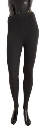 Chaussettes collants en 100% cachemire gris de Dolce &amp; Gabbana