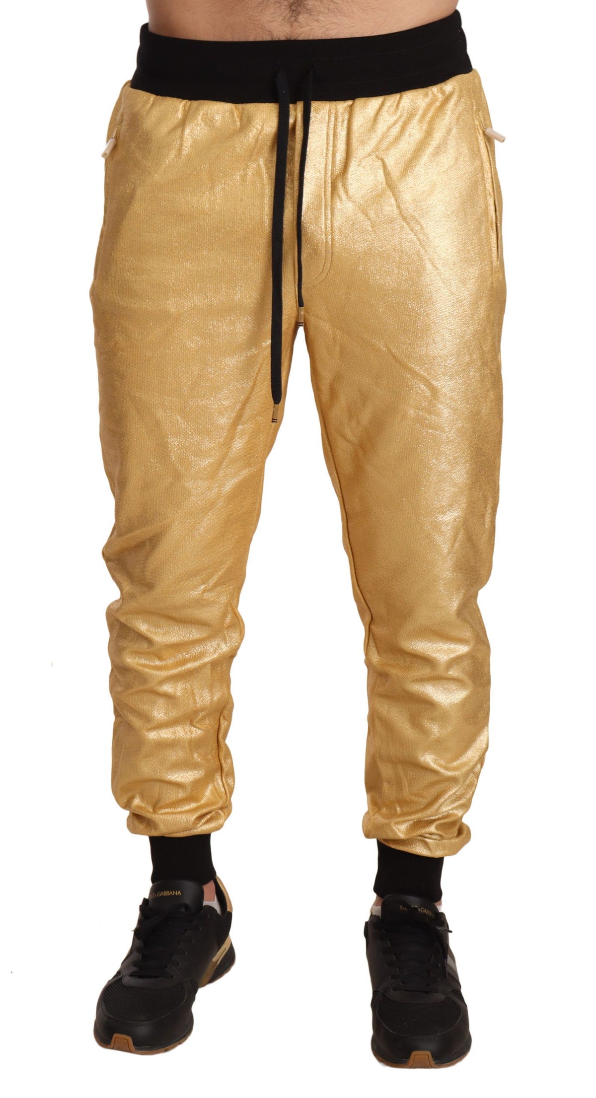 Pantalon en coton Dolce &amp; Gabbana, édition spéciale "Porc d'or de l'année"