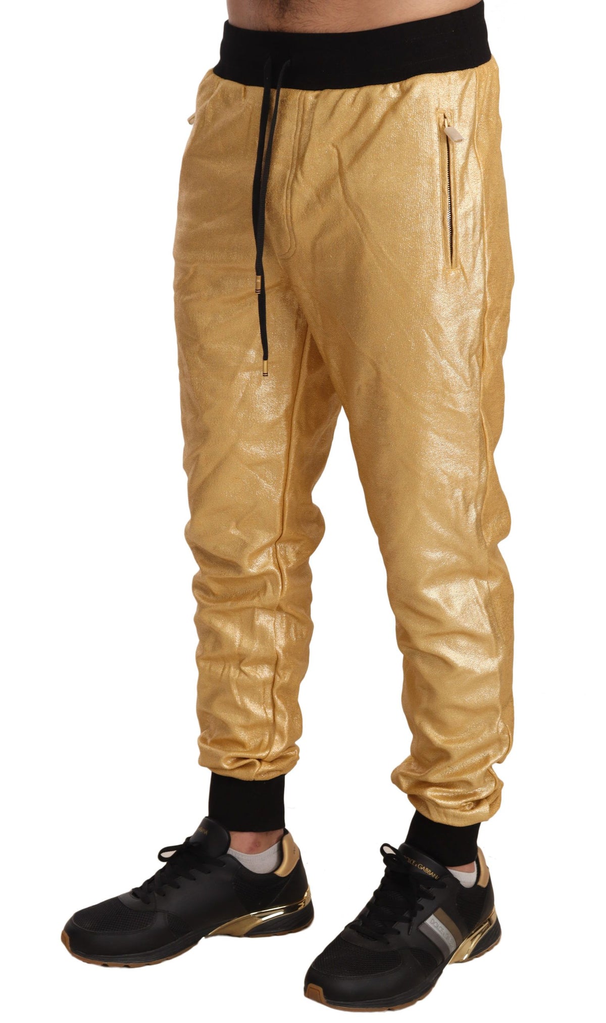 Pantalon en coton Dolce &amp; Gabbana, édition spéciale "Porc d'or de l'année"