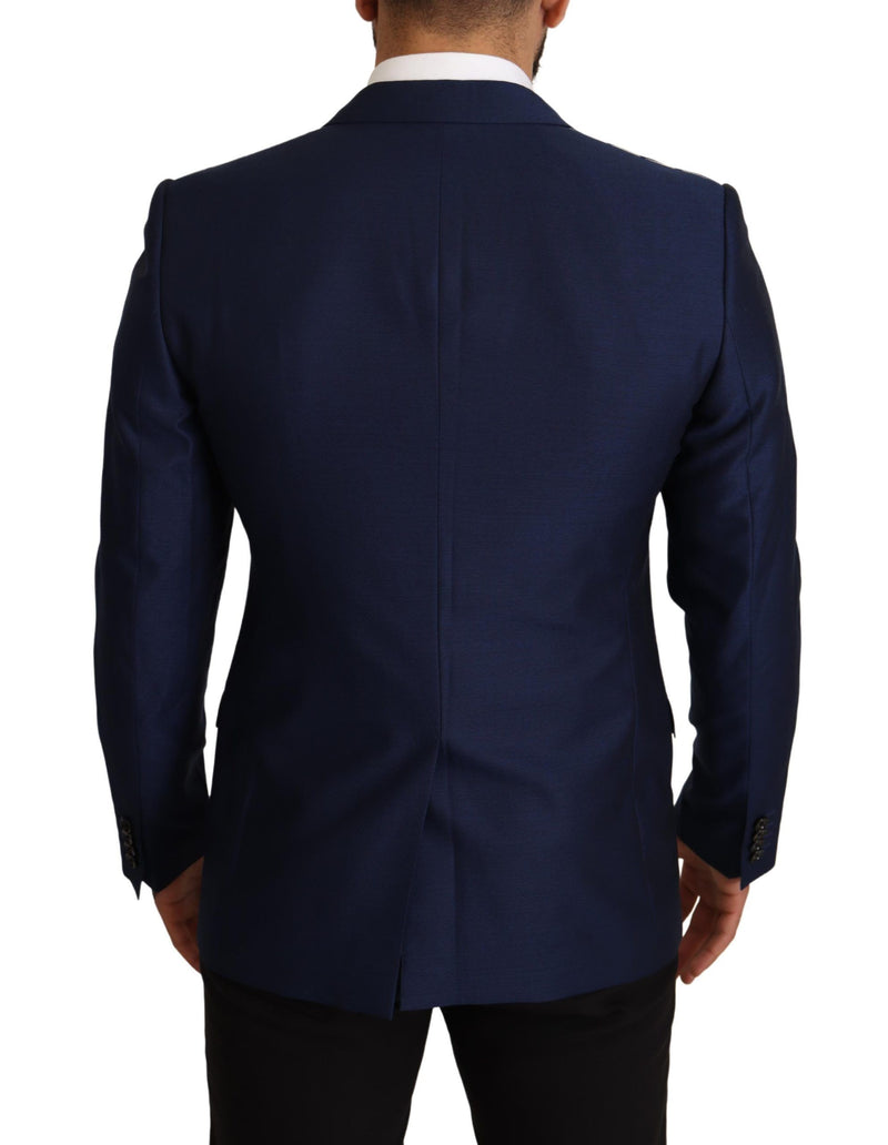 Dolce &amp; Gabbana donkerblauwe, slim fit jas MARTINI Blazer