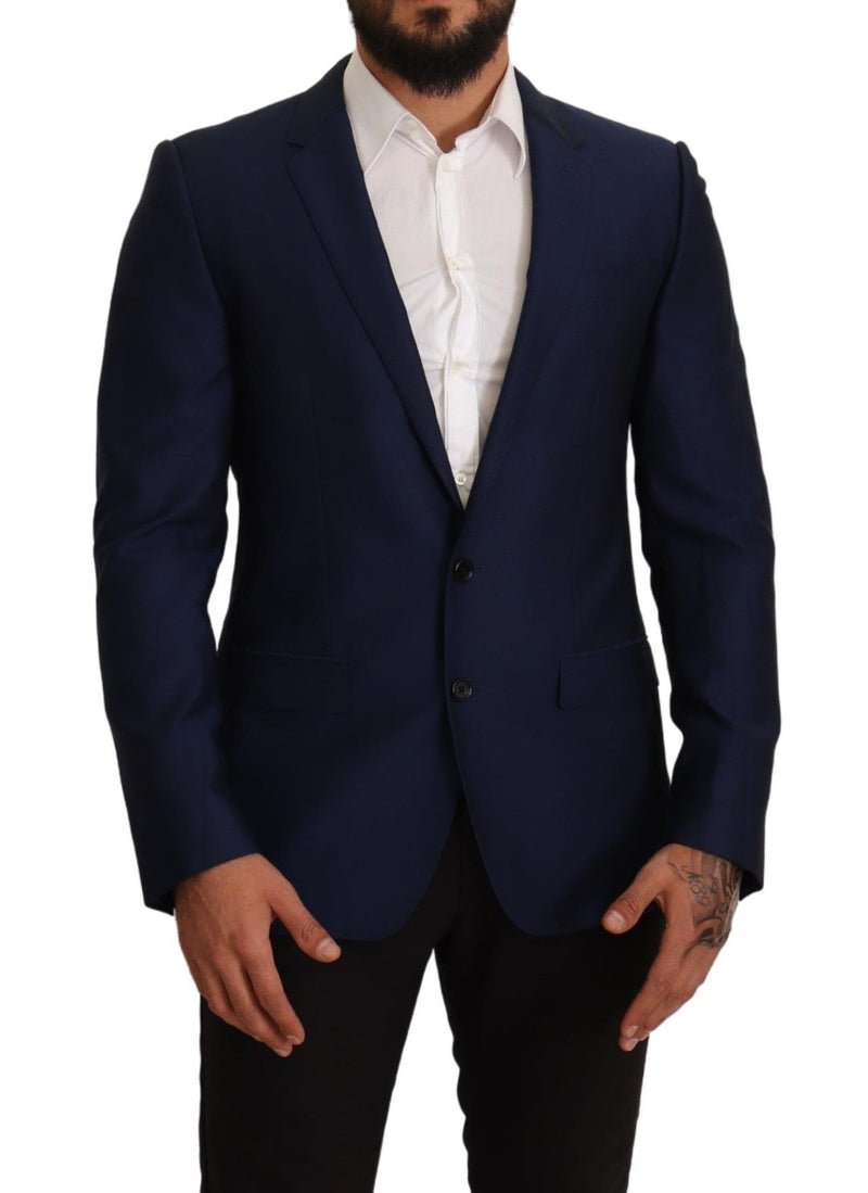Dolce &amp; Gabbana donkerblauwe, slim fit jas MARTINI Blazer