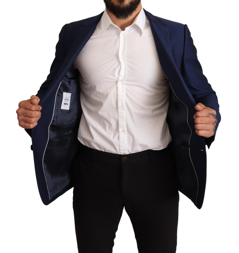 Dolce &amp; Gabbana donkerblauwe, slim fit jas MARTINI Blazer