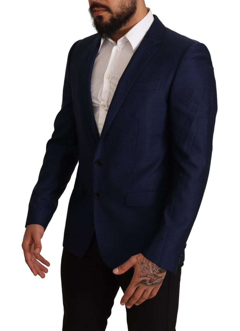 Dolce &amp; Gabbana donkerblauwe, slim fit jas MARTINI Blazer