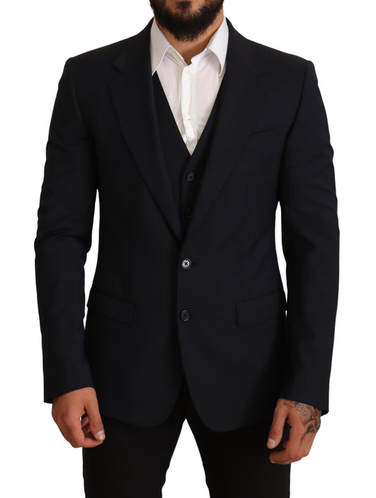 Dolce & Gabbana, costume-blazer MARTINI bleu, 2 pièces