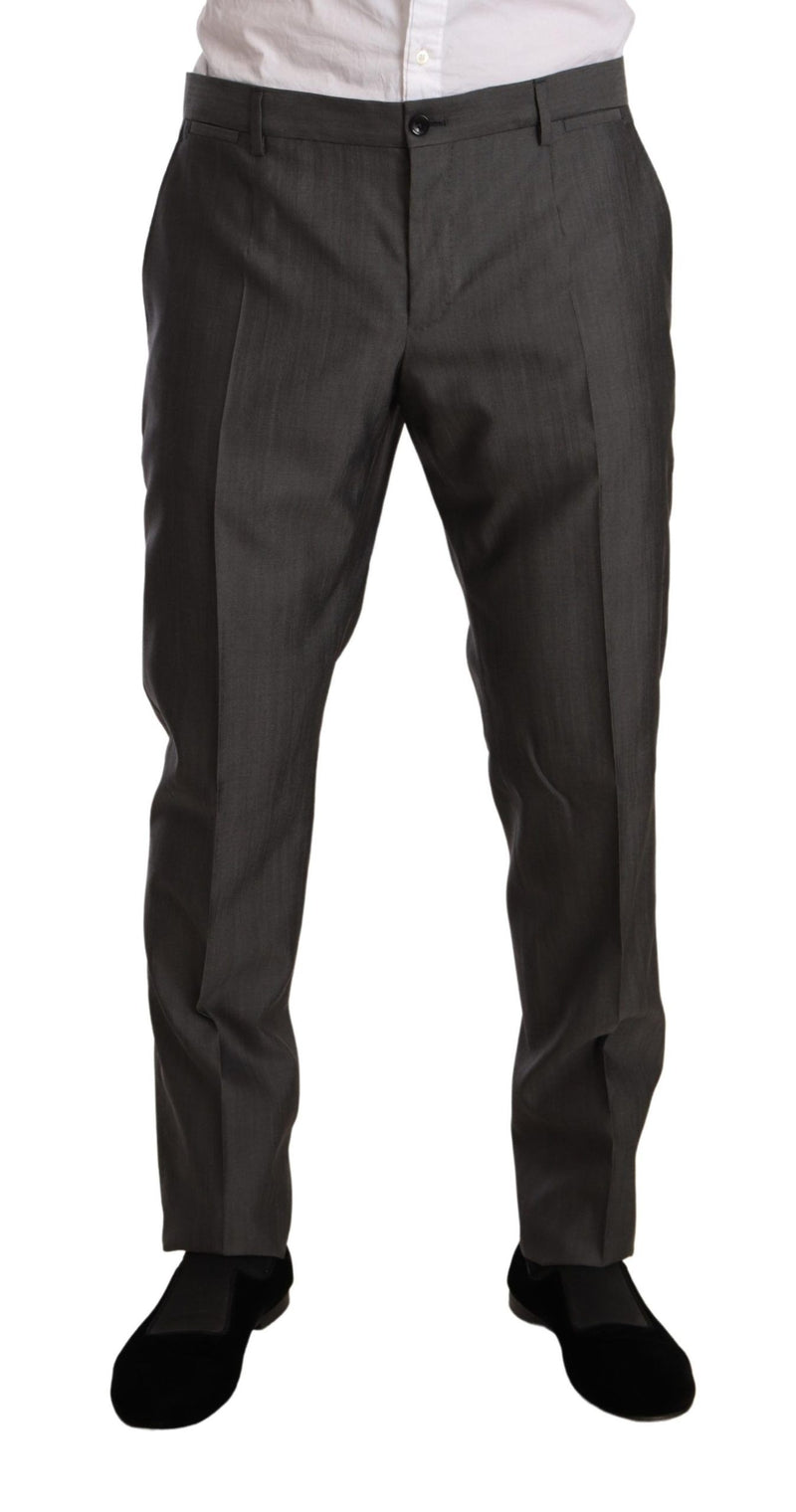 Costume-pantalon slim MARTINI gris métallisé de Dolce &amp; Gabbana