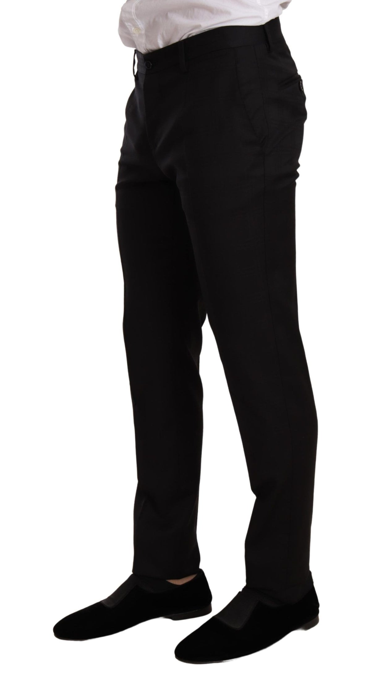 Costume 2 pièces MARTINI SLIM FIT à carreaux noirs de Dolce &amp; Gabbana