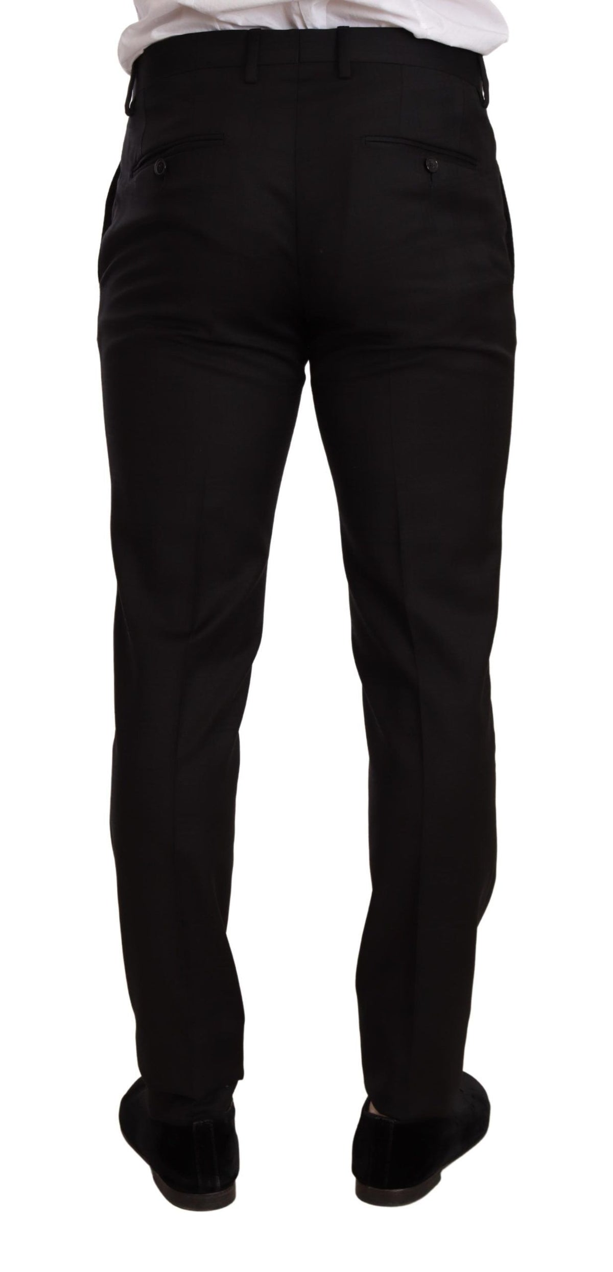 Costume 2 pièces MARTINI SLIM FIT à carreaux noirs de Dolce &amp; Gabbana