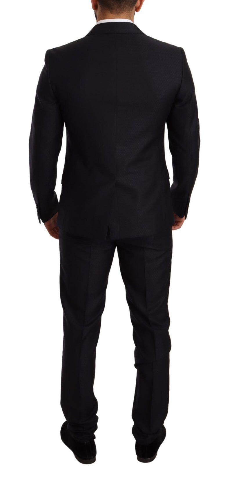 Costume 2 pièces MARTINI SLIM FIT bleu à motifs de Dolce &amp; Gabbana