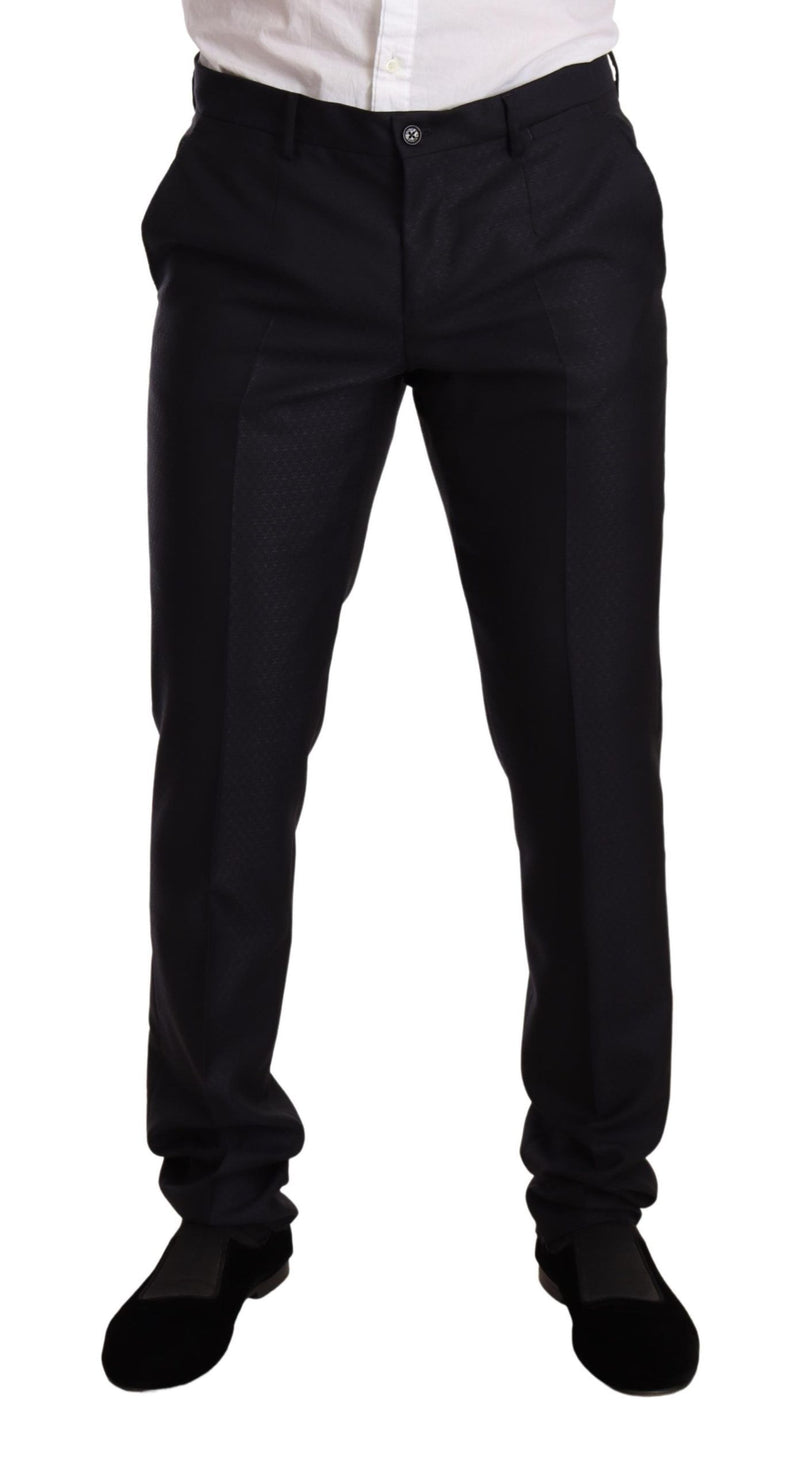 Costume 2 pièces MARTINI SLIM FIT bleu à motifs de Dolce &amp; Gabbana