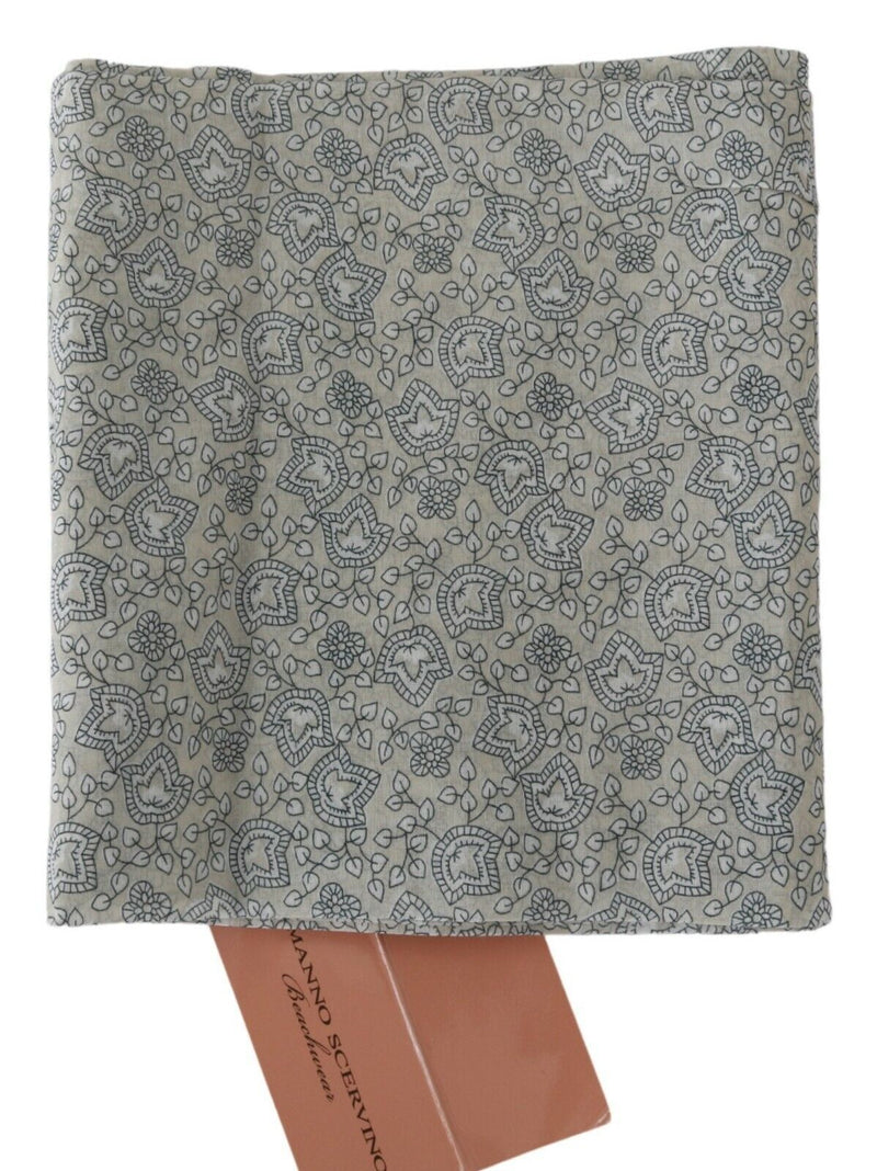 Ermanno Scervino Ceinture Bleu Beige Wrap Beachwear Taille