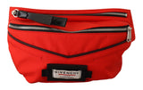 Grand sac banane élégant Givenchy en rouge et noir