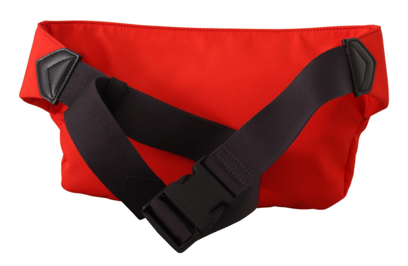 Grand sac banane élégant Givenchy en rouge et noir