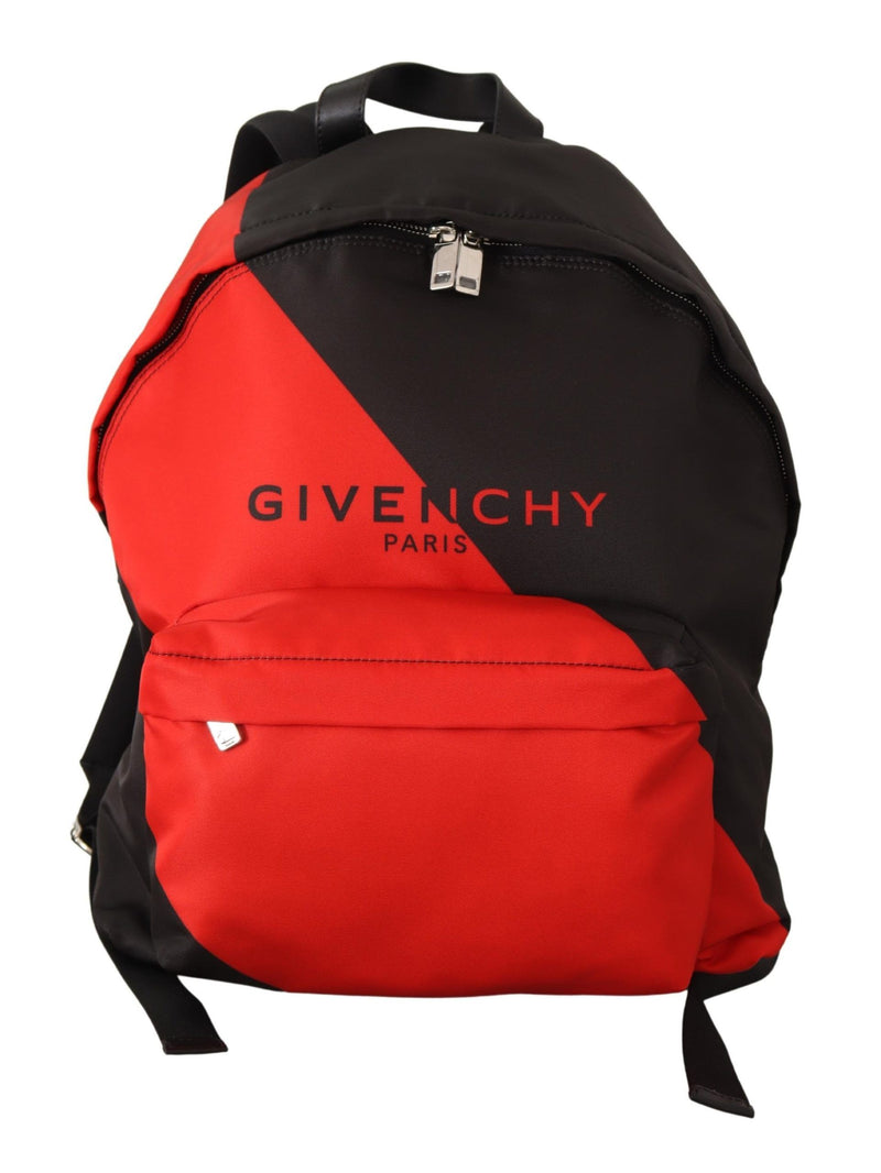 Givenchy Slanke Urban Rugzak in Zwart en Rood