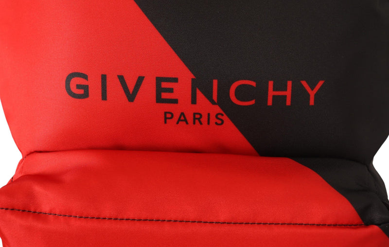 Givenchy Slanke Urban Rugzak in Zwart en Rood