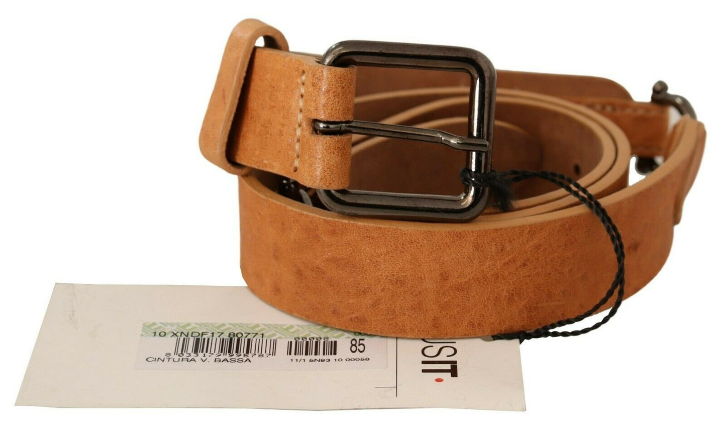 Kostuum Nationaal Lichtbruine Gesp Taille Riem