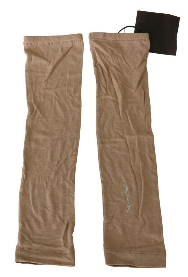 Manchettes et manchettes Scervino Street en viscose beige pour femme