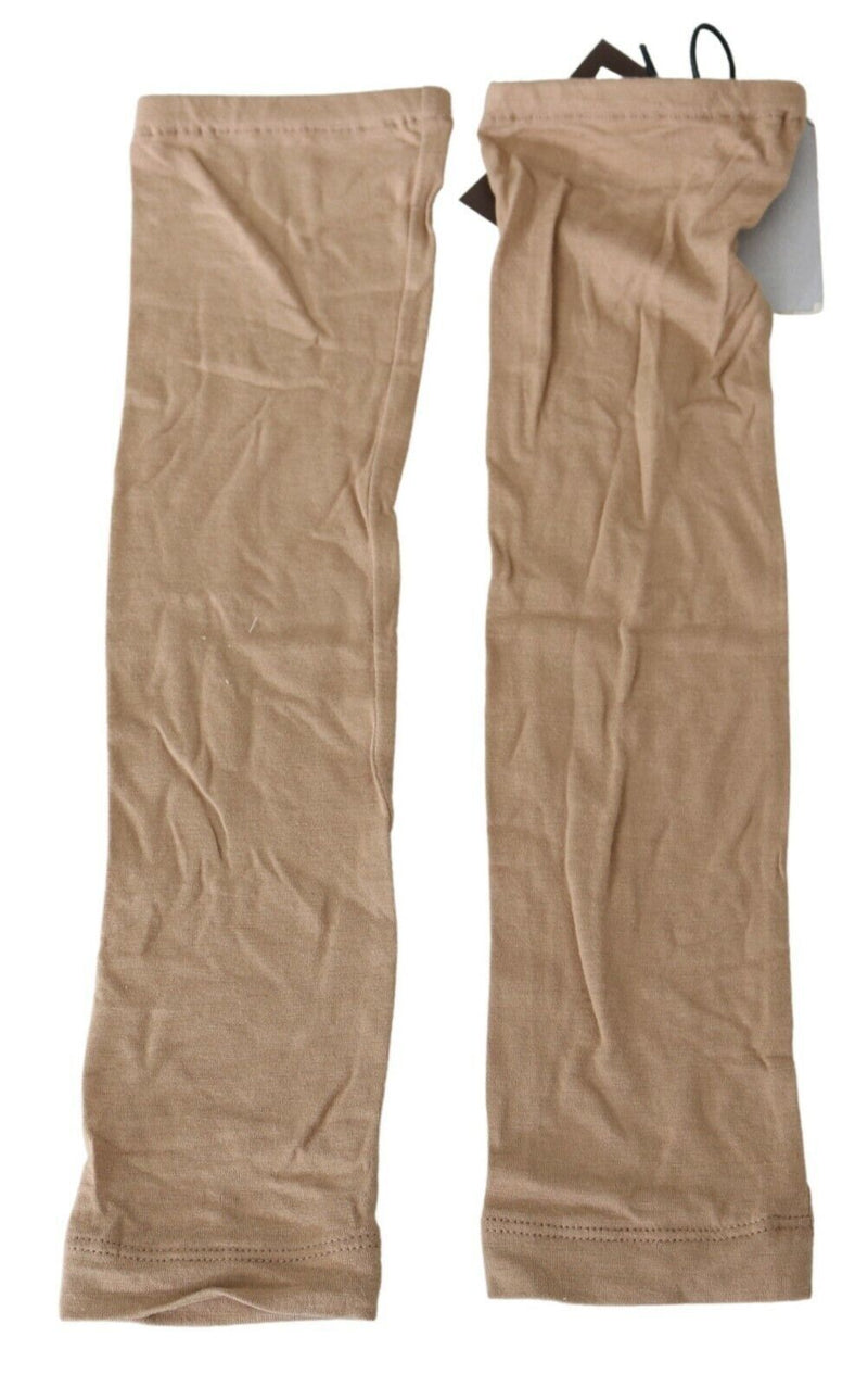 Manchettes et manchettes Scervino Street en viscose beige pour femme