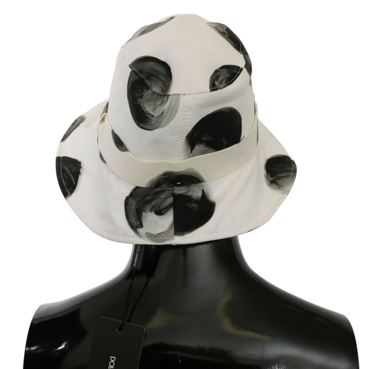 Bob Dolce &amp; Gabbana en coton blanc à gros pois