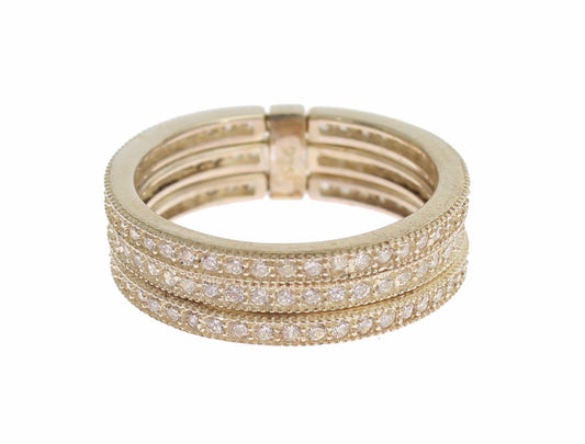 Nialaya Zilveren Damesring met Heldere CZ 925 Sterling