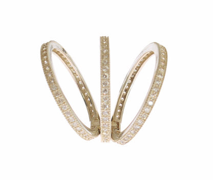 Nialaya Zilveren Damesring met Heldere CZ 925 Sterling