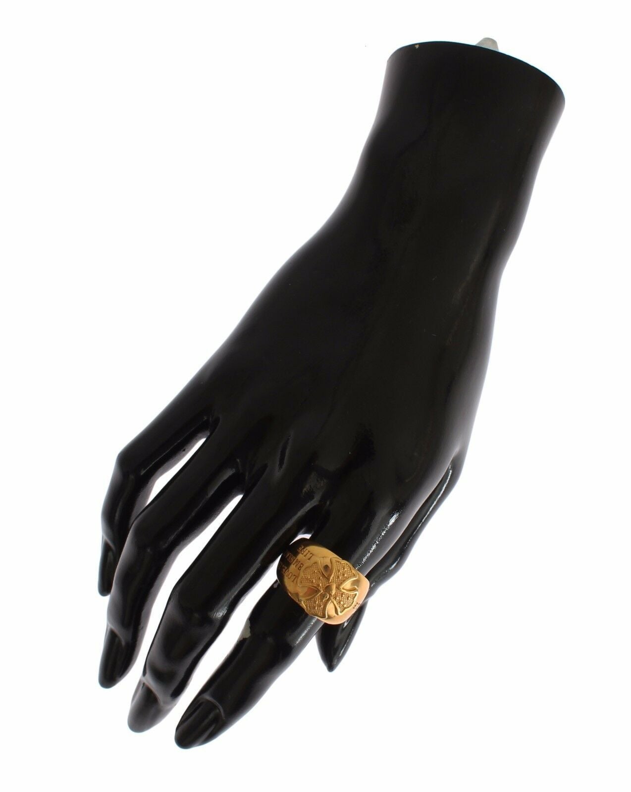 Nialaya vergulde 925 zilveren damesring