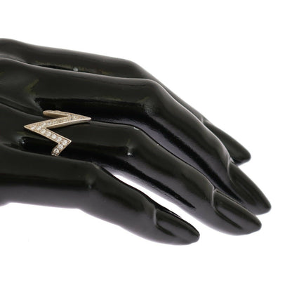 Bague transparente authentique en argent Nialaya pour femme