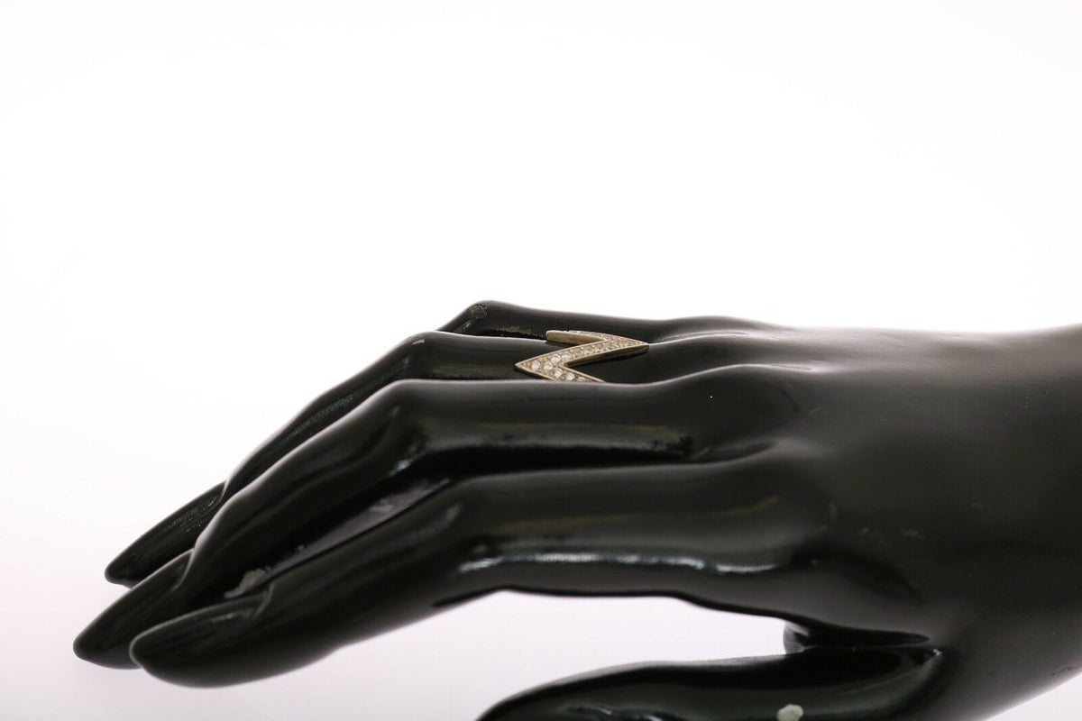Bague transparente authentique en argent Nialaya pour femme