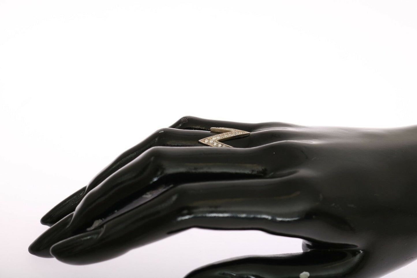 Bague transparente authentique en argent Nialaya pour femme