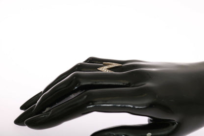 Bague transparente authentique en argent Nialaya pour femme