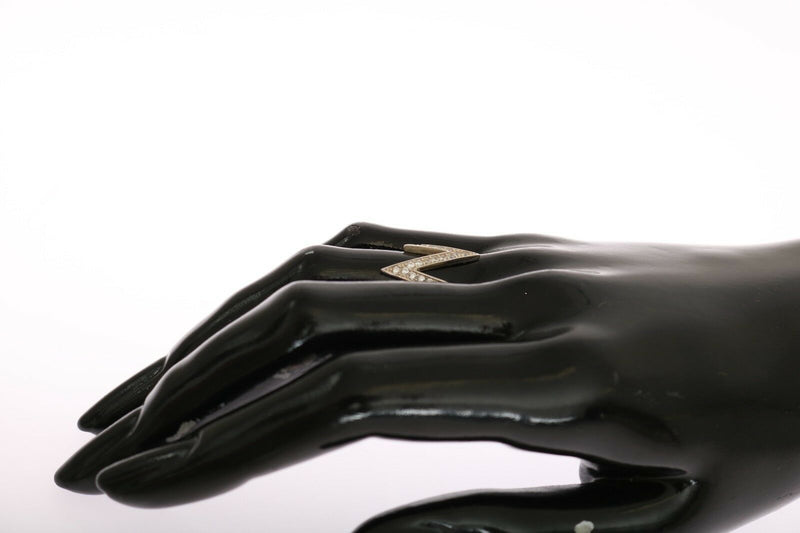 Bague transparente authentique en argent Nialaya pour femme