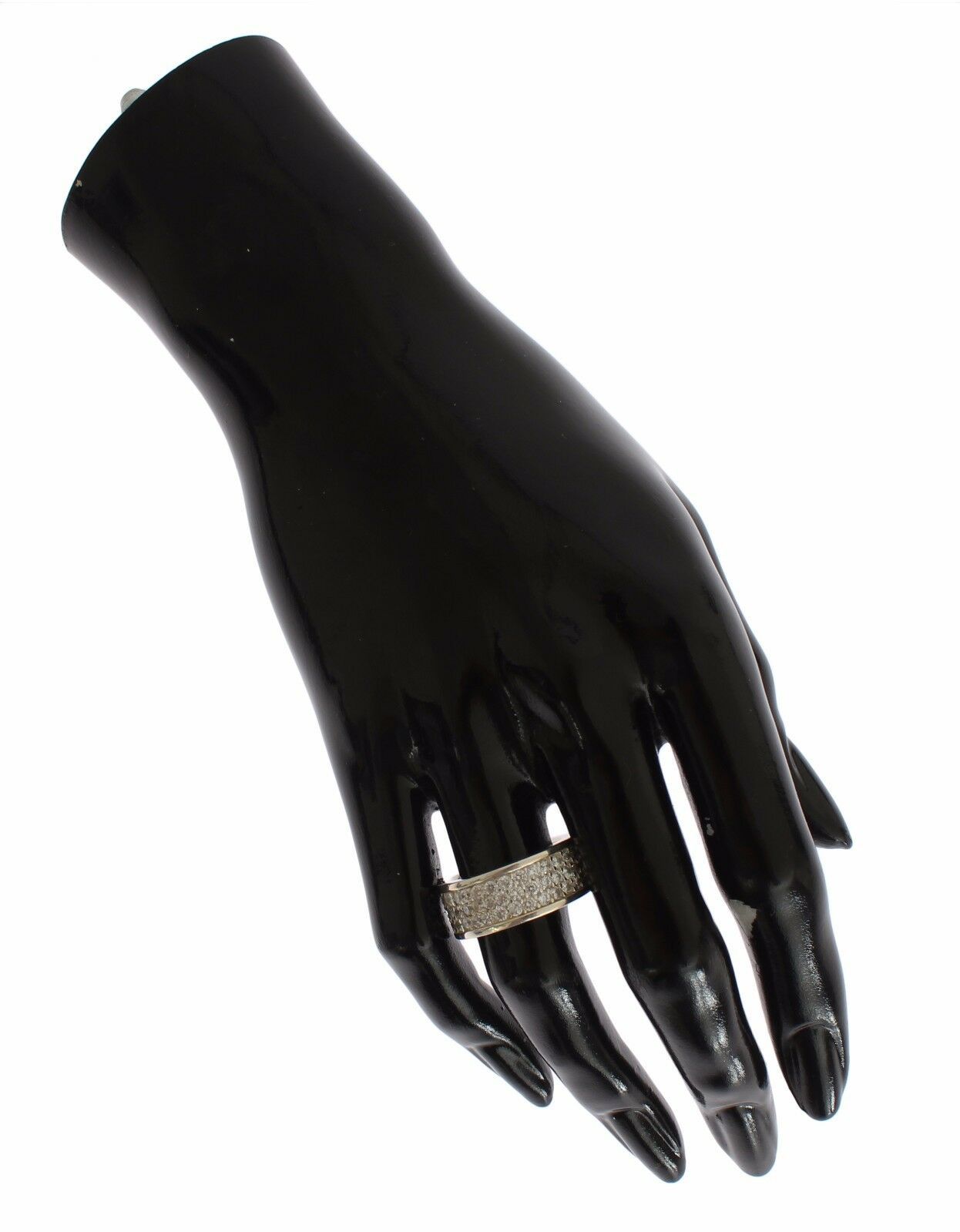 Bague Nialaya en argent sterling 925 et zircone cubique pour femme