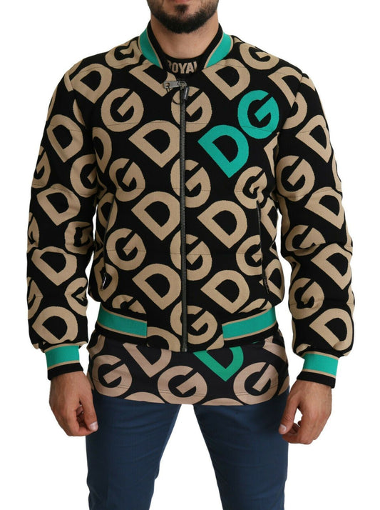 Veste à imprimé multicolore avec logo DGMILLENNIALS de Dolce & Gabbana