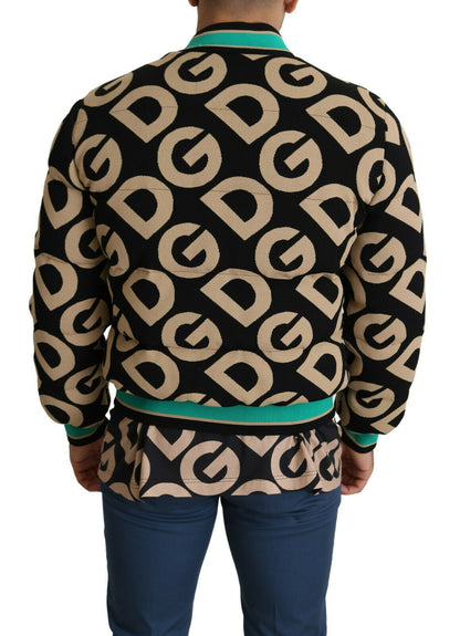 Veste à imprimé multicolore avec logo DGMILLENNIALS de Dolce & Gabbana