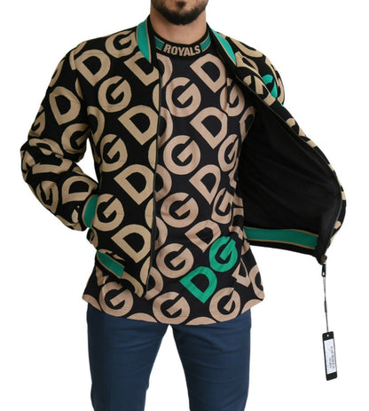 Veste à imprimé multicolore avec logo DGMILLENNIALS de Dolce & Gabbana