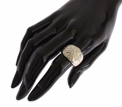 Nialaya Zilveren Kruis Damesring van 925 Sterling