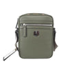 MCM Klassik Mini Sea Turtle Visetos multifunctionele crossbodytas van gemengd leer, groen.