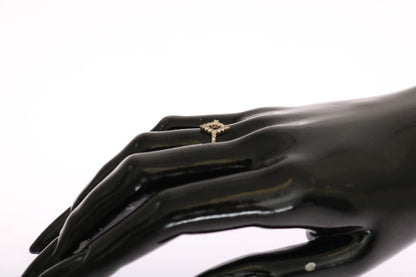 Bague Nialaya en argent 925 avec zircones cubiques transparents pour femme