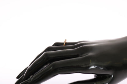 Nialaya Gold Authentieke Damesring met Heldere CZ Goud 925 Zilver