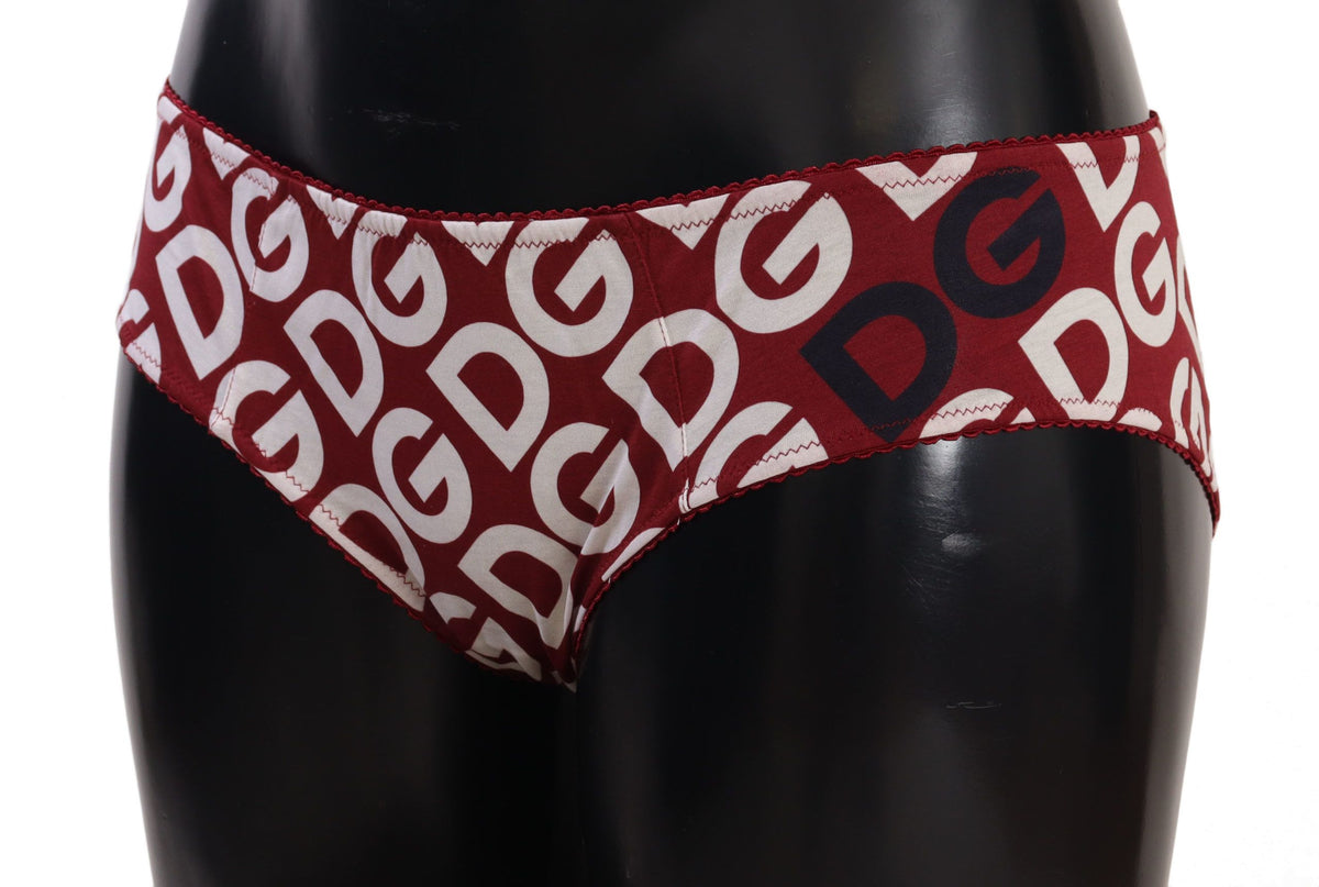 Culotte slip Dolce &amp; Gabbana multicolore à imprimé logo DG