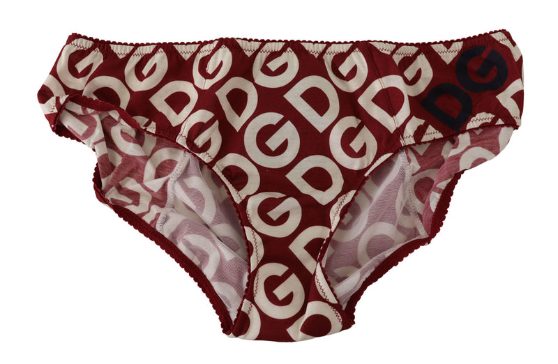Culotte slip Dolce &amp; Gabbana multicolore à imprimé logo DG