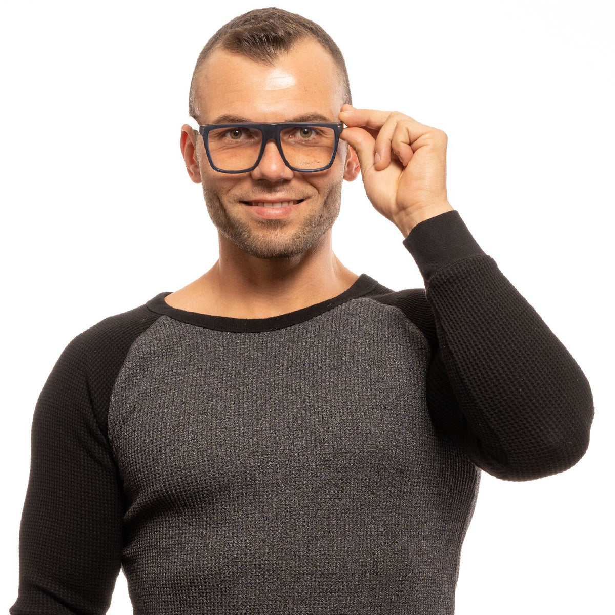 Lunettes en plastique bleu Yohji Yamamoto (montures)