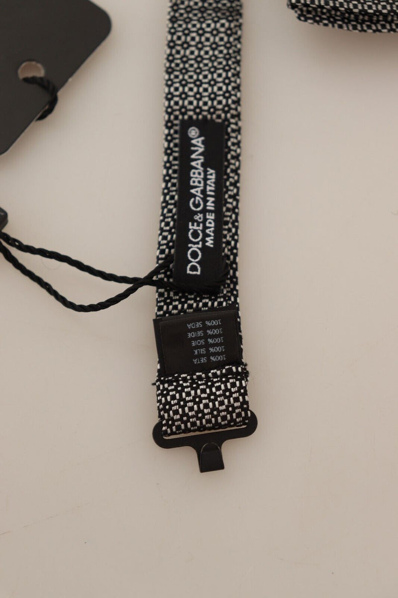 Nœud papillon ajustable à motif multicolore Dolce &amp; Gabbana