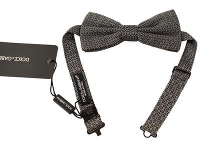 Nœud papillon ajustable à motif multicolore Dolce & Gabbana