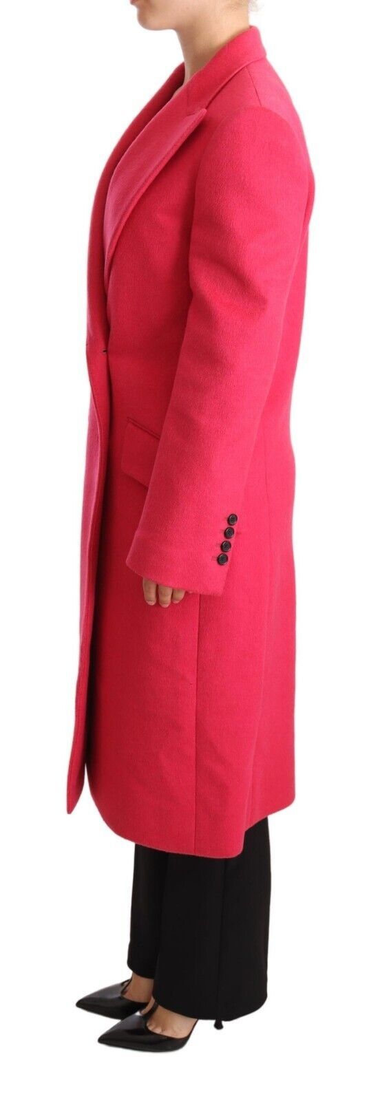 Dolce &amp; Gabbana Trench-manteau rose à double boutonnage