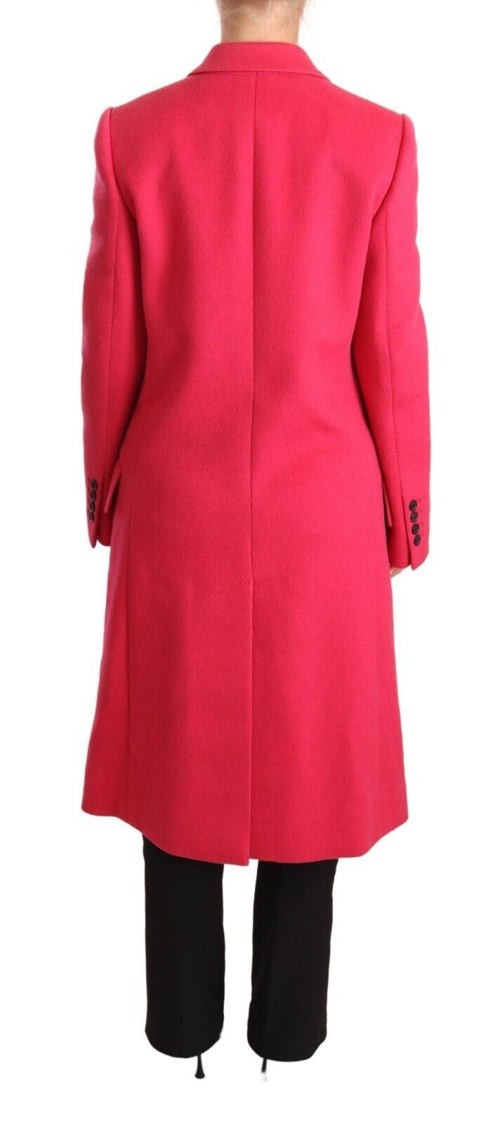 Dolce &amp; Gabbana Trench-manteau rose à double boutonnage
