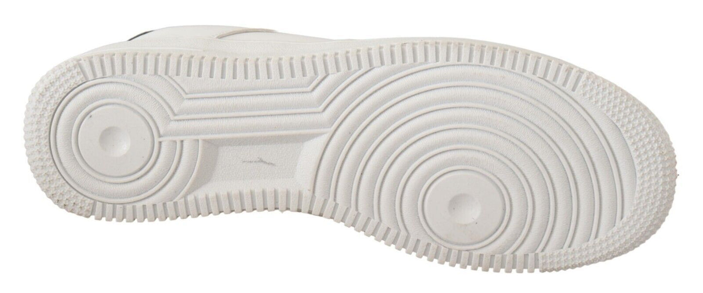 Chaussures de ville homme en cuir blanc perforé, à lacets, SIGNS