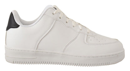 Chaussures de ville homme en cuir blanc perforé, à lacets, SIGNS