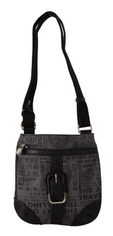 Sac à bandoulière WAYFARER gris avec logo imprimé