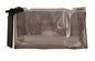 Pochette transparente en plastique noir PINKO